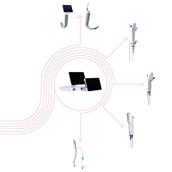 La plateforme de visualisation des voies aériennes Ambu